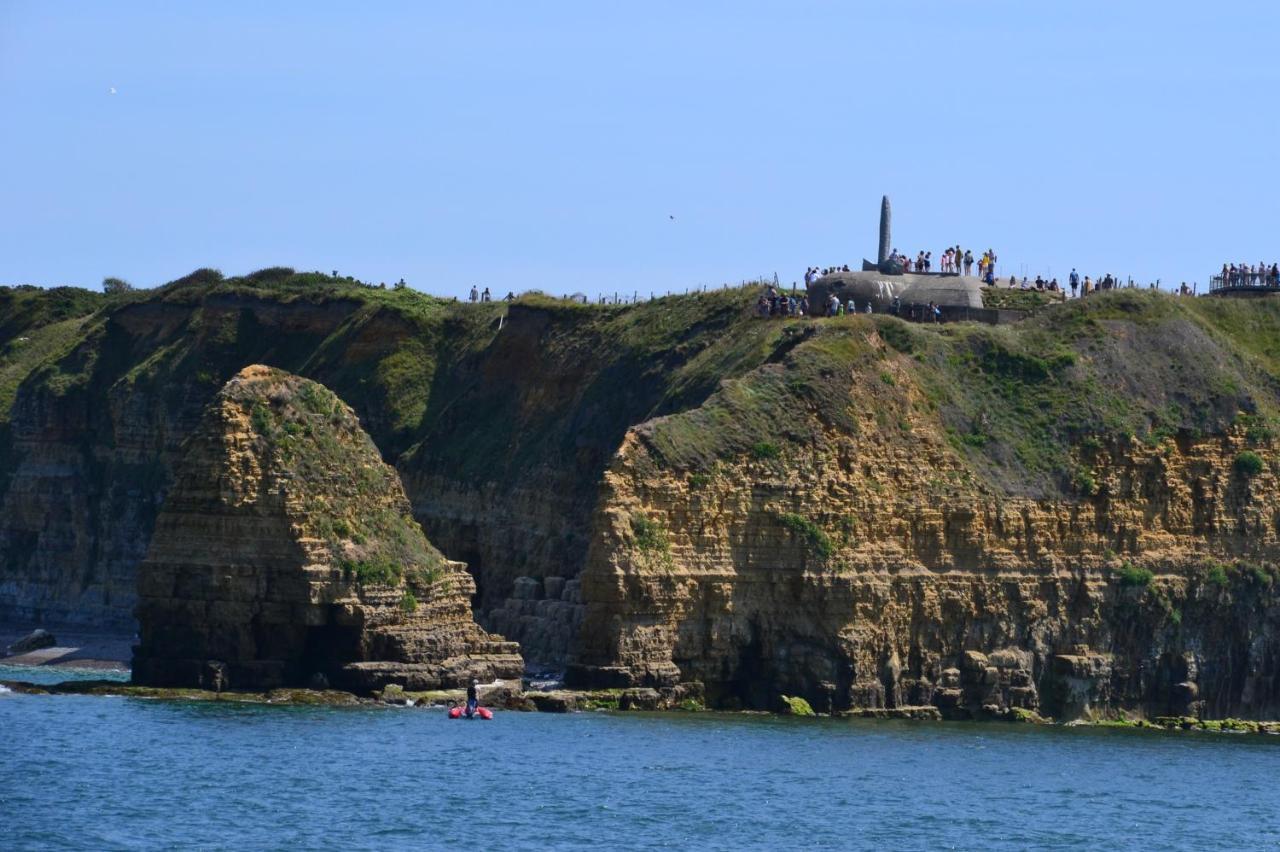 Gite "Au P'Tit Tourois" De Plain-Pied Tout Confort Avec Veranda Proche D'Omaha Beach Et De Bayeux Accueillant Les Animaux Eksteriør bilde